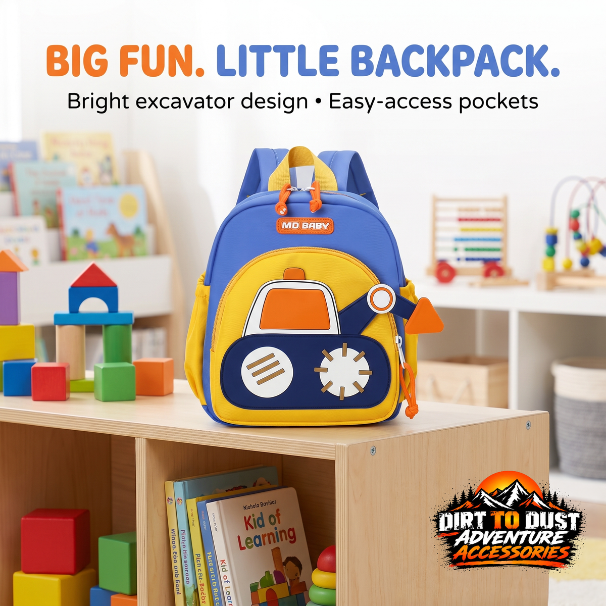 Kids Vehicle Backpack