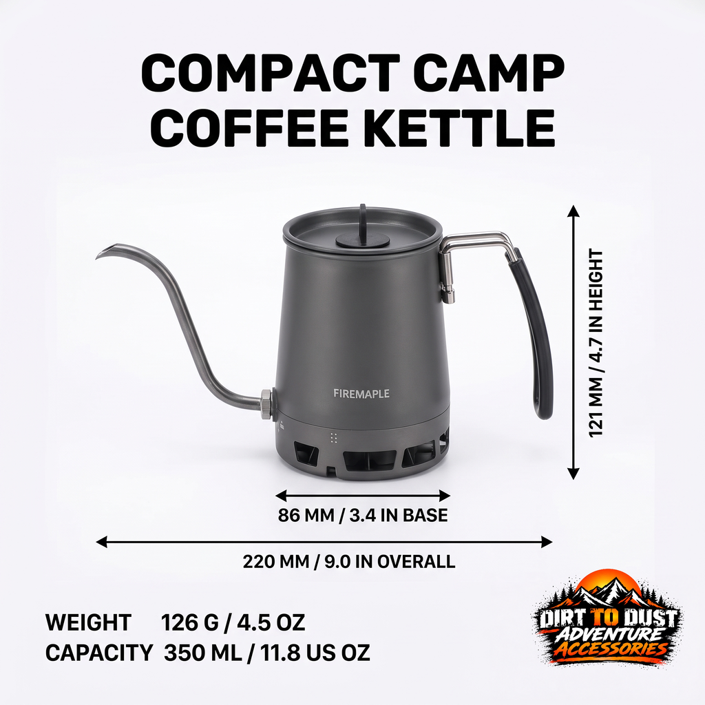 Pour-Over Camping Coffee Kettle – Fire-Maple Petrel