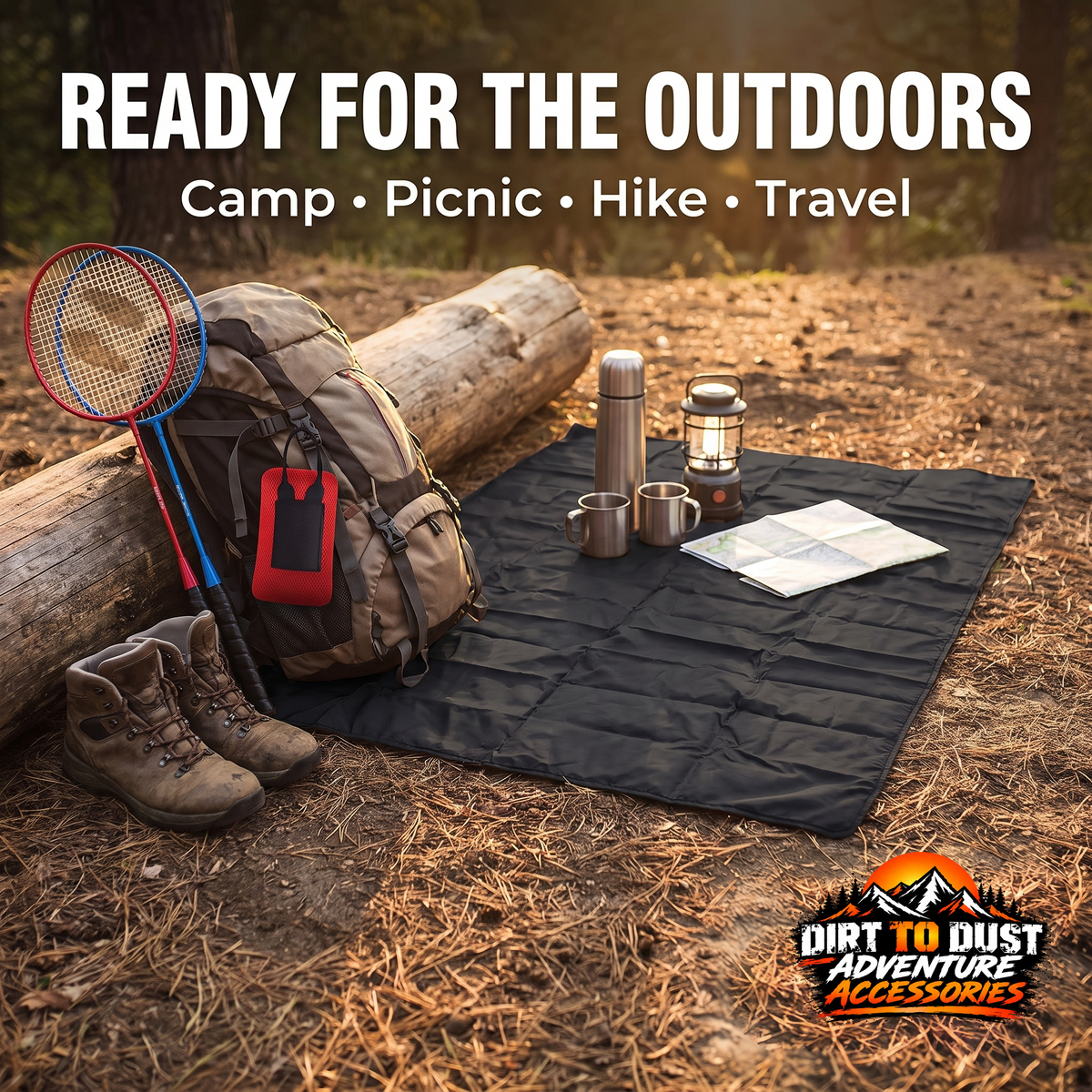 Pocket Picnic Mat – 110 × 70 cm