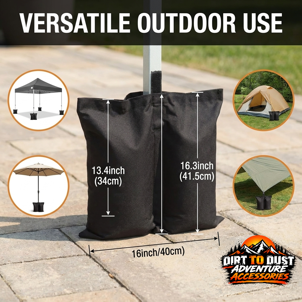 Gazebo Weight Bags – 4-Pack