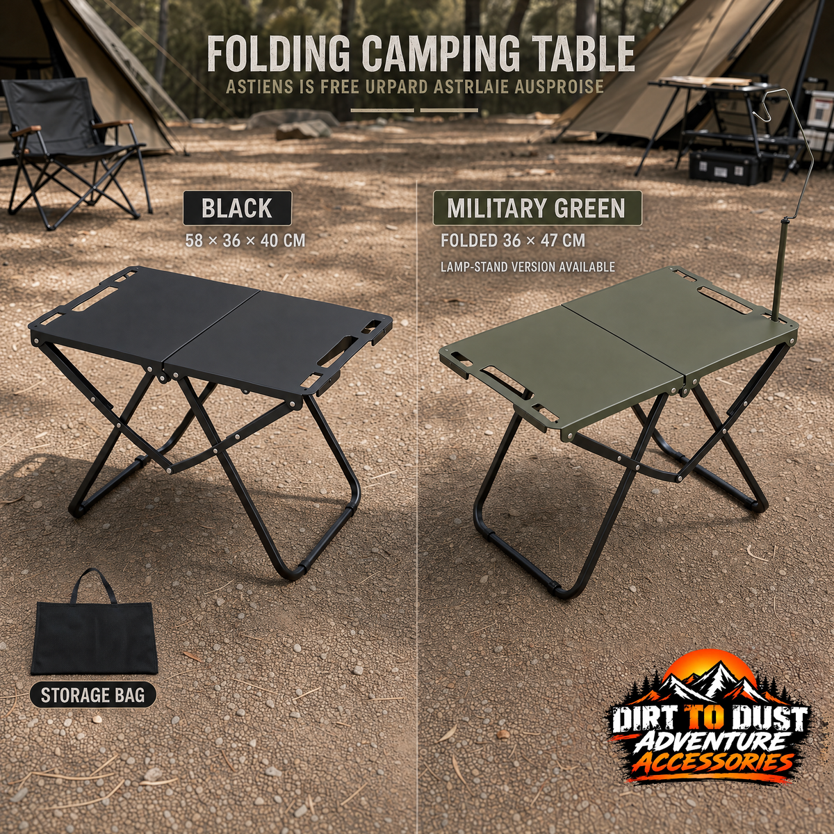 Portable Folding Camping Table