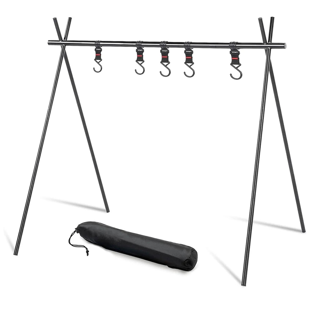 Folding Camping Cookware Rack — Small or Large