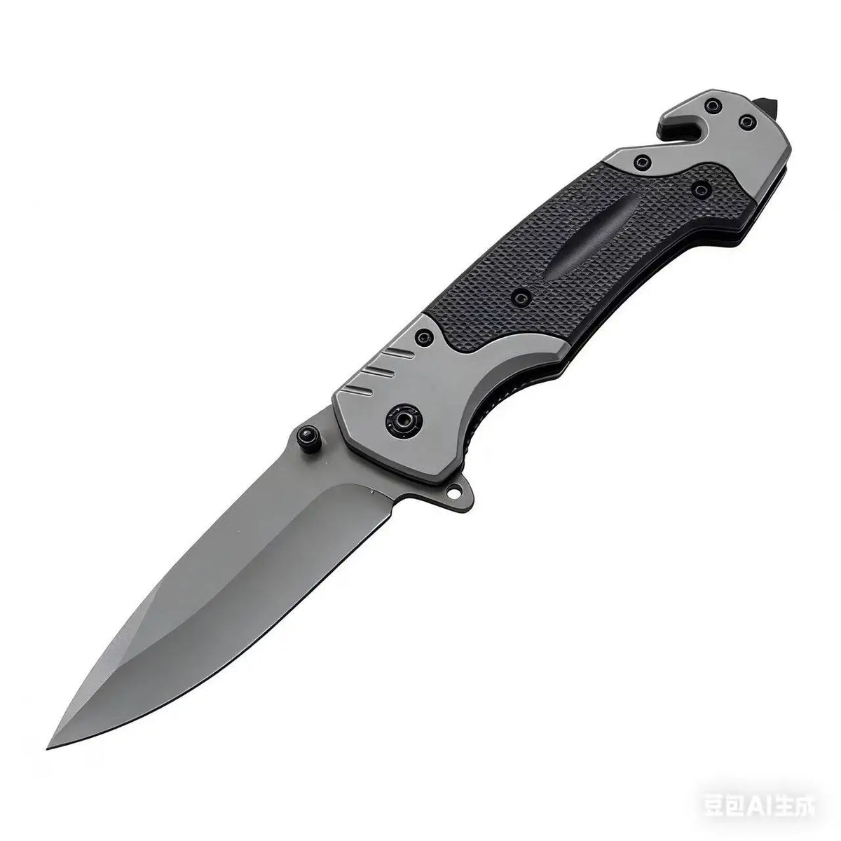 G10 Folding Camping Knife with Glass Breaker