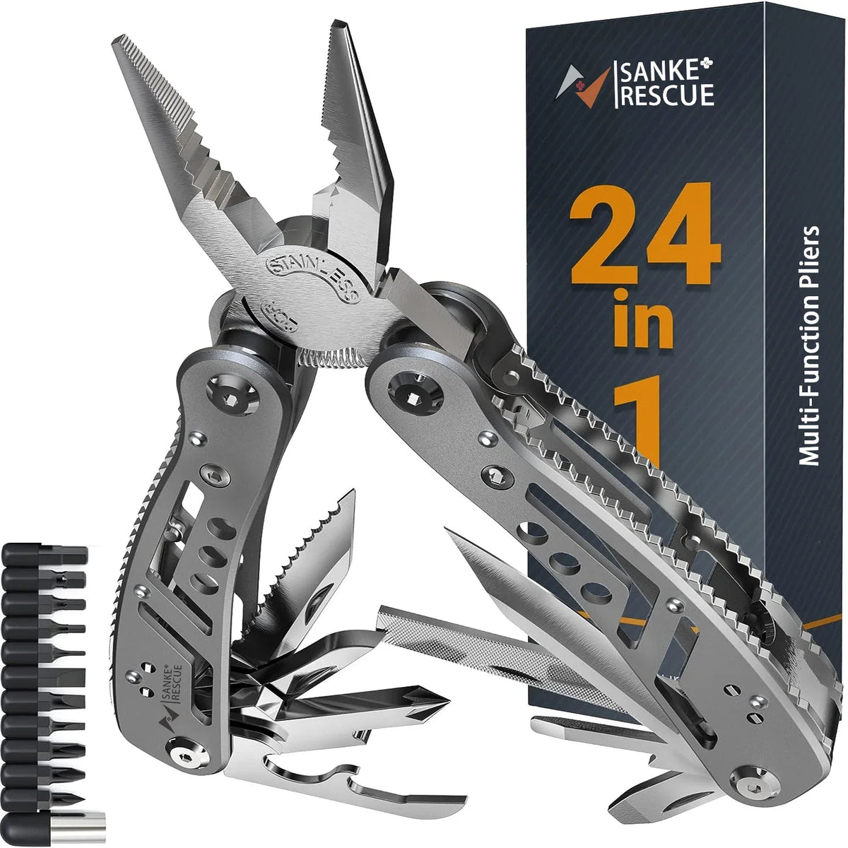 Sanke Rescue 24-in-1 Camping Multi-Tool