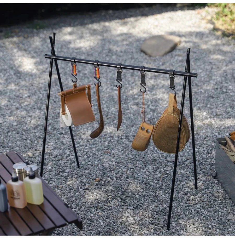 Folding Camping Cookware Rack — Small or Large
