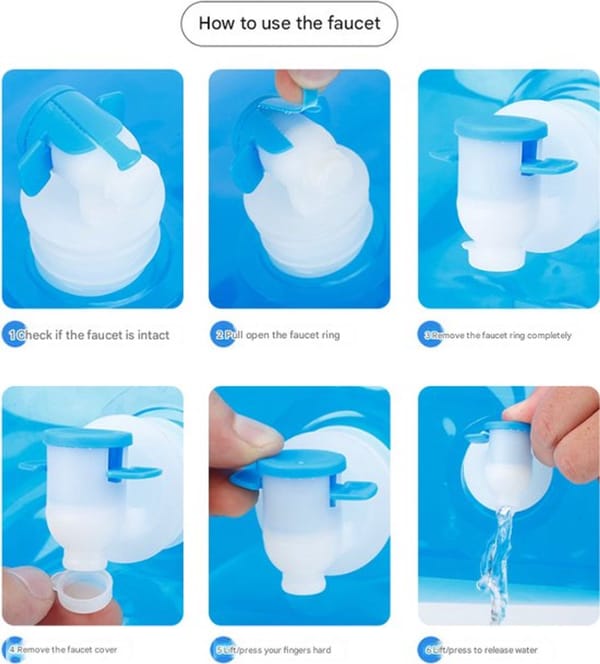 Collapsible water jerrycan gallery image 10