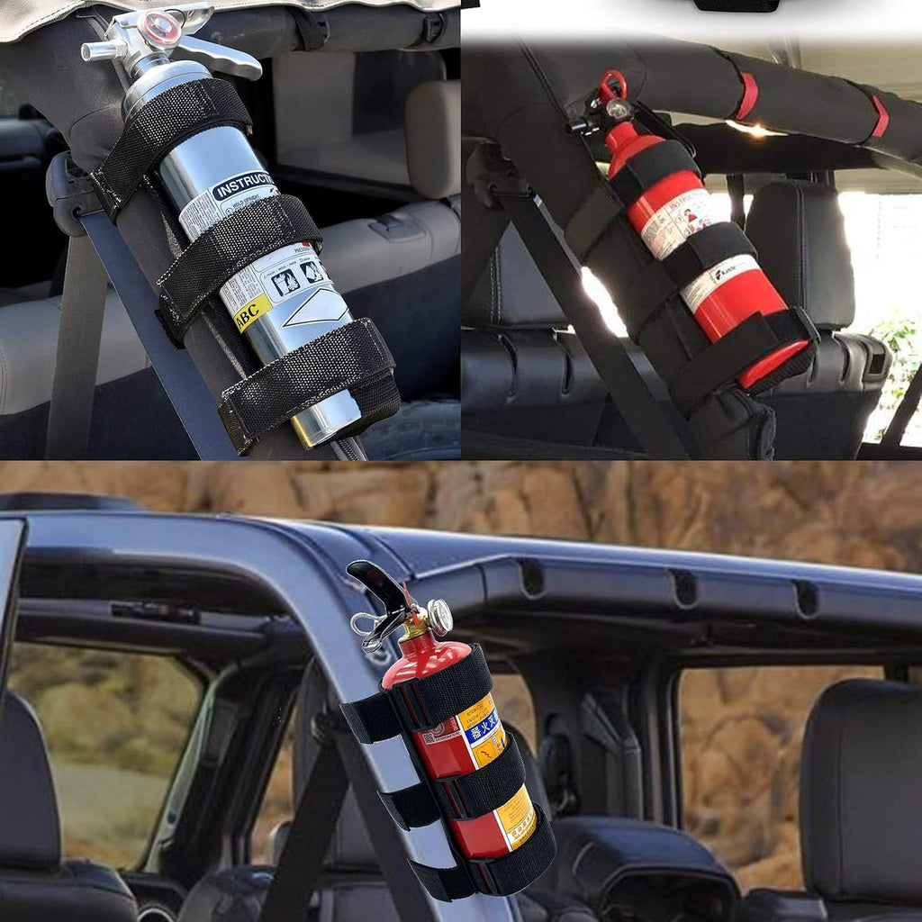 Quick-Release Fire Extinguisher Roll Bar Mount