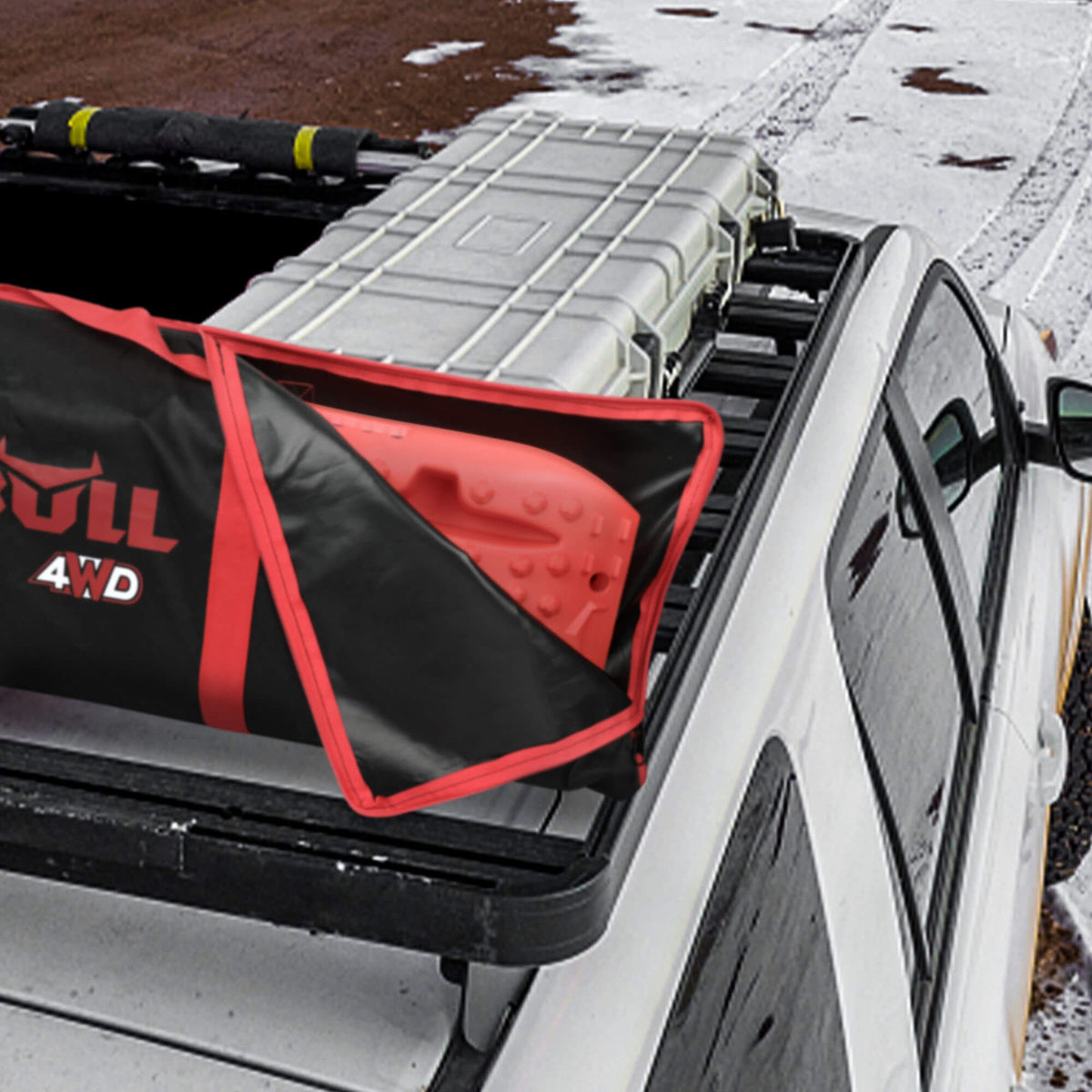 X-BULL Recovery Track Carry Bag – Heavy-Duty Black Cordura Storage