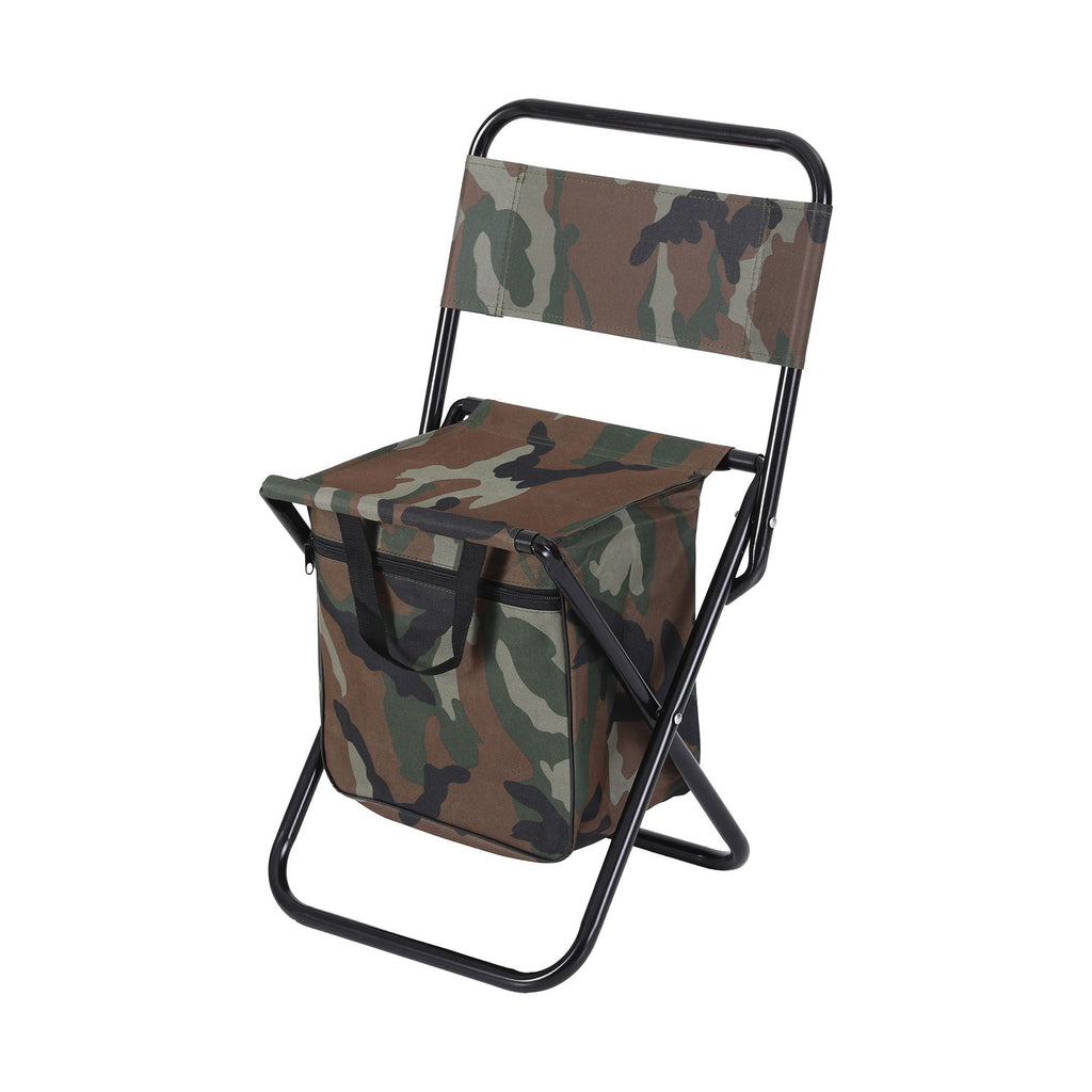 Weisshorn Folding Camping Chair with Cooler | Camo