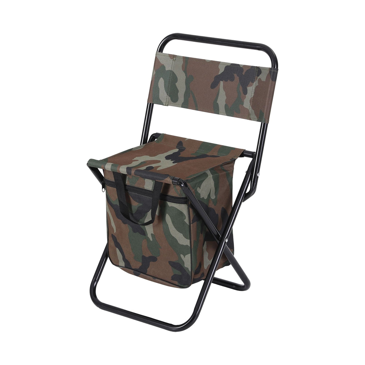 Weisshorn Folding Camping Chair with Cooler | Camo
