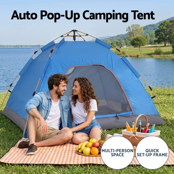 Weisshorn pop-up camping tent gallery image 03