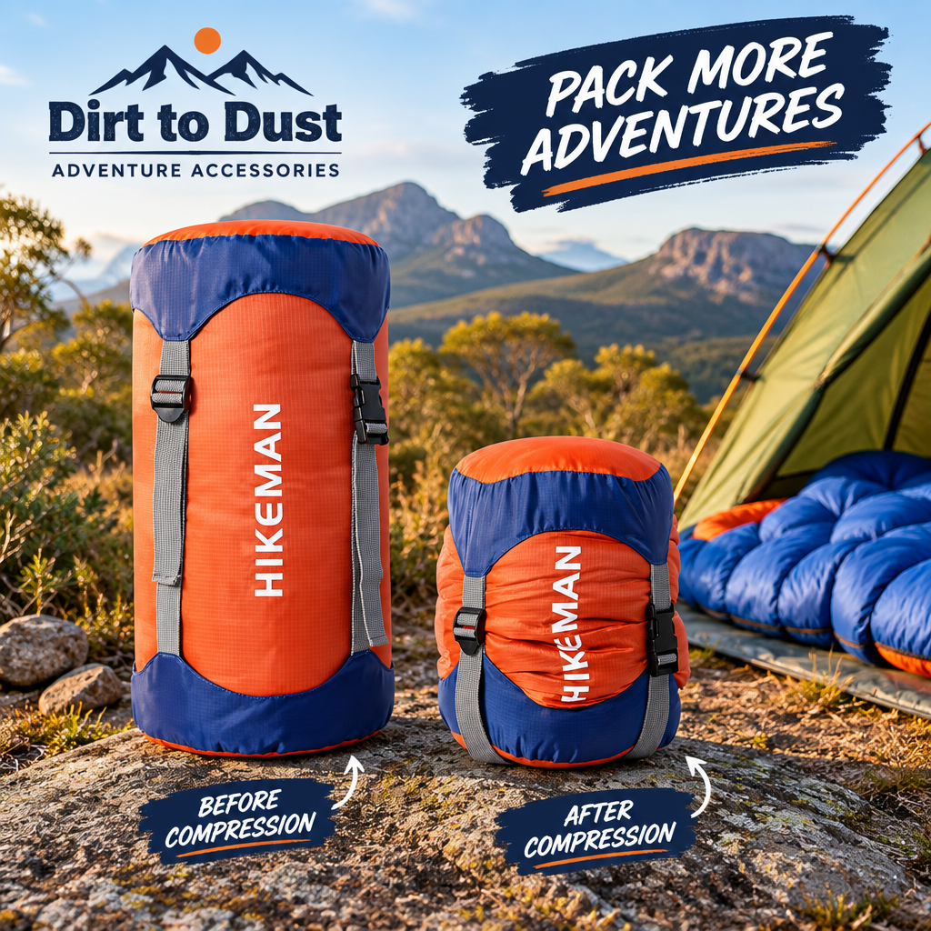 Dirt to Dust Adventure Compression Storage Bag