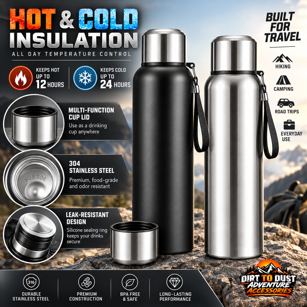 Insulated Stainless Steel Thermos Flask