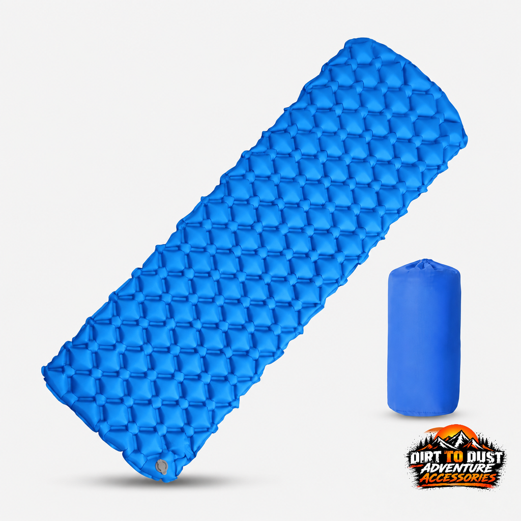 Inflatable Camping Mat with Built-in Pump