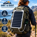 Dirt to Dust 30W Portable USB Solar Charging Panel – Waterproof Camping & Emergency Charger