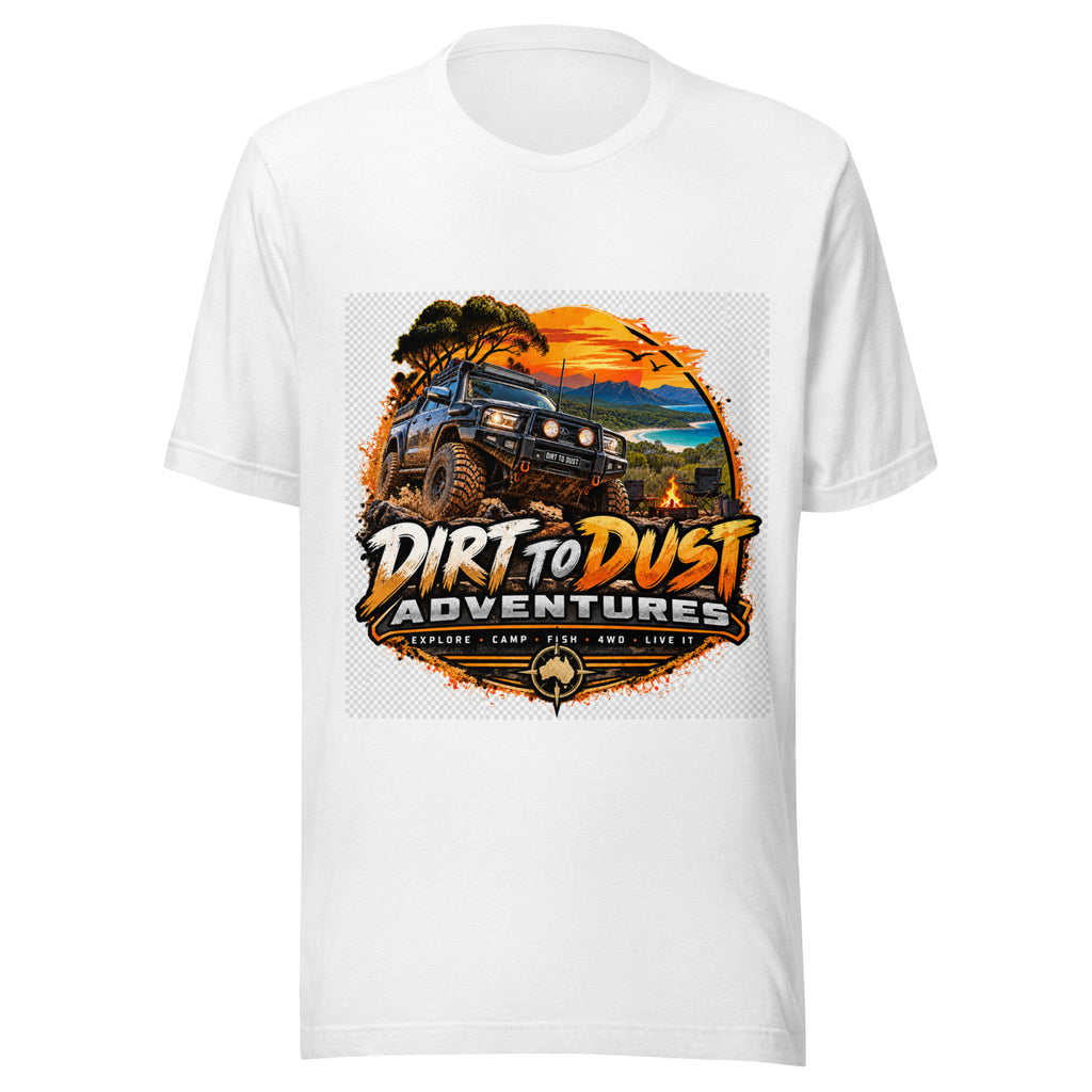 Dirt to Dust Adventures Premium 4WD T-Shirt