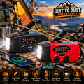 Dirt to Dust Emergency Hand Crank Radio – Solar AM/FM Radio, Torch & USB Charger