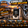 Dirt to Dust Portable Cordless Tyre Inflator – Digital Air Compressor