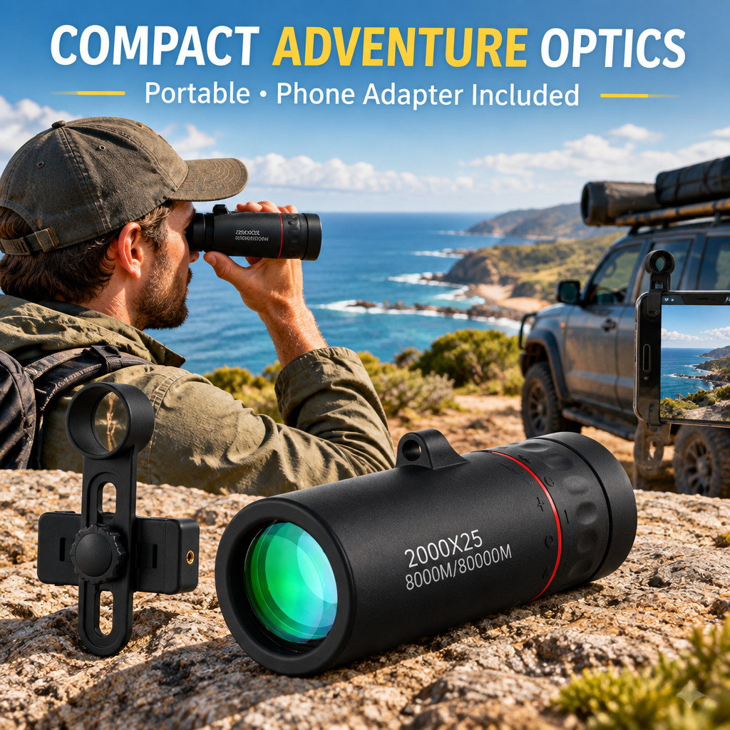 Compact Adventure Monocular | Dirt to Dust Adventure Accessories