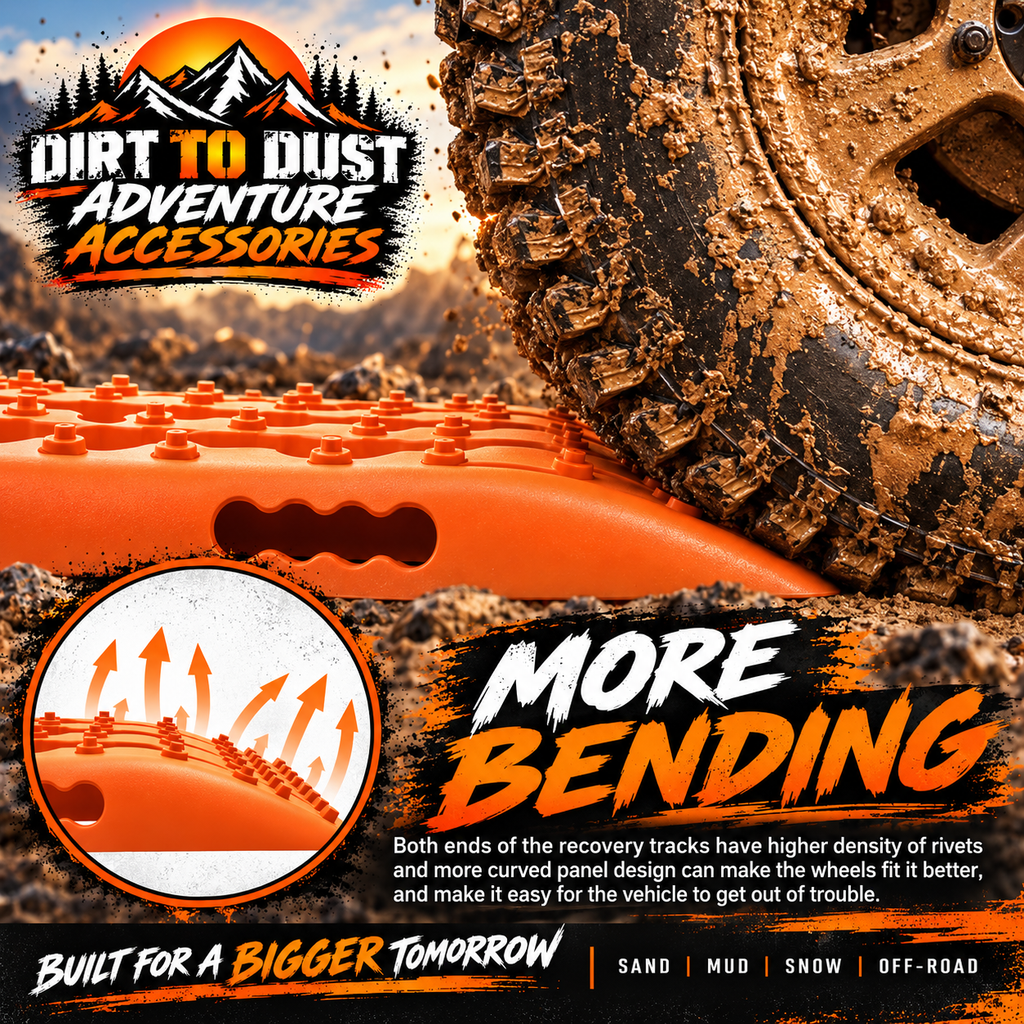 X-BULL Gen 2.0 Recovery Tracks – 10T 4-Piece 4WD Traction Boards